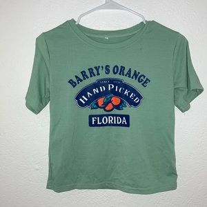 FREE vintage cropped tee